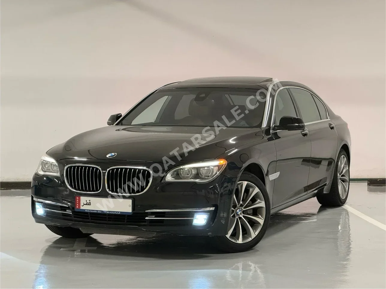 BMW  7-Series  730 Li  2015  Automatic  129,000 Km  6 Cylinder  Rear Wheel Drive (RWD)  Sedan  Black