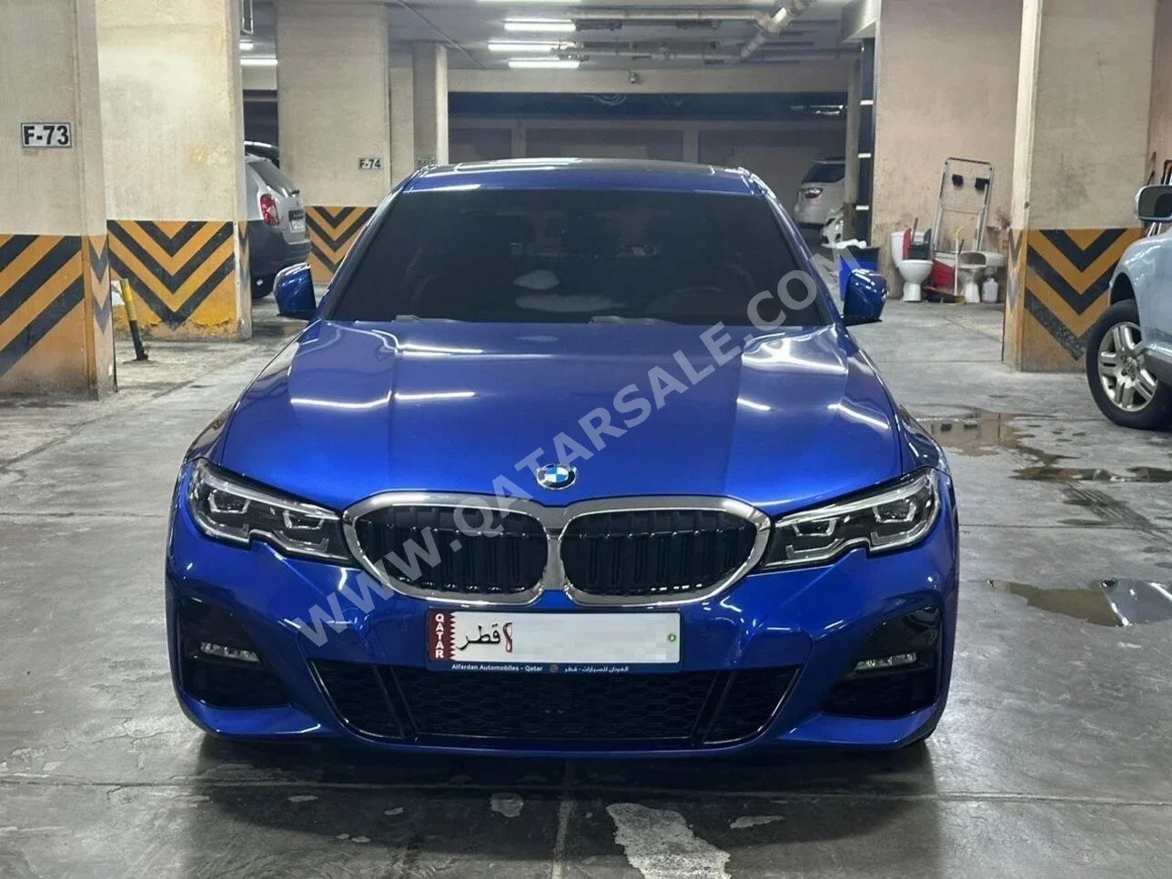 BMW  3-Series  330i  2021  Automatic  34,000 Km  4 Cylinder  Rear Wheel Drive (RWD)  Sedan  Blue  With Warranty