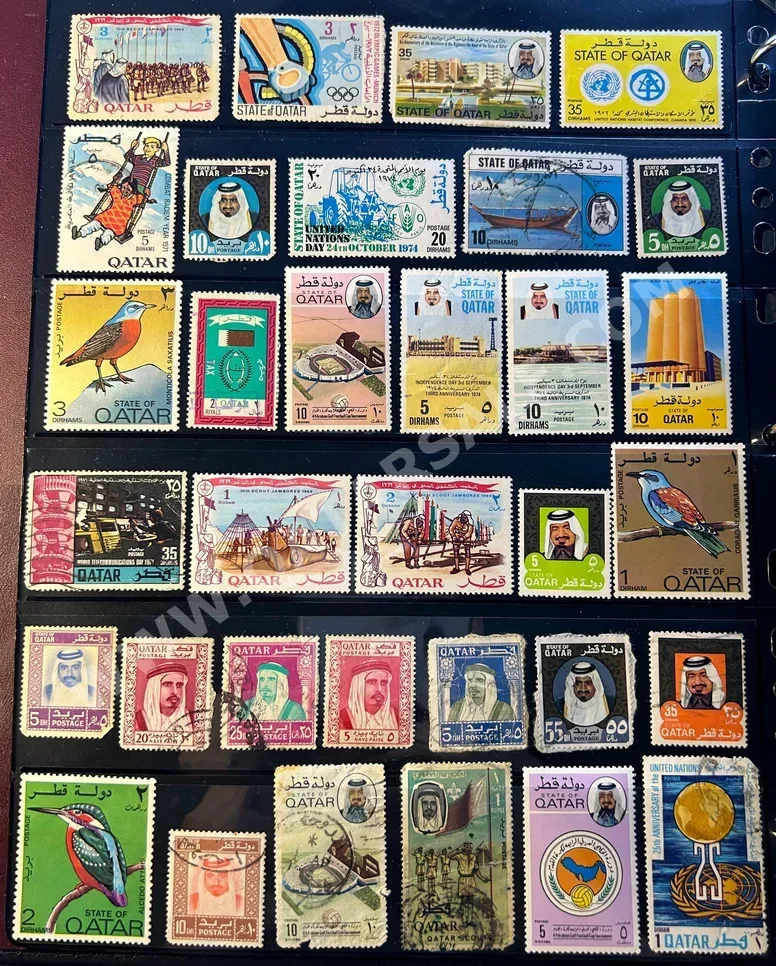 Stamps Asia  Qatar  Good Used/Ave Used  1961