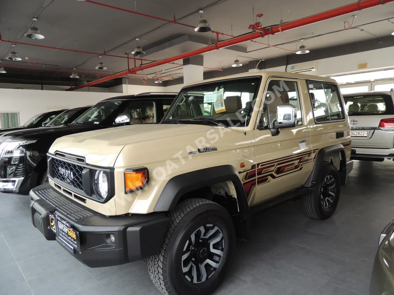  Toyota  Land Cruiser  LX  2024  Automatic  0 Km  6 Cylinder  Four Wheel Drive (4WD)  SUV  Beige  With Warranty