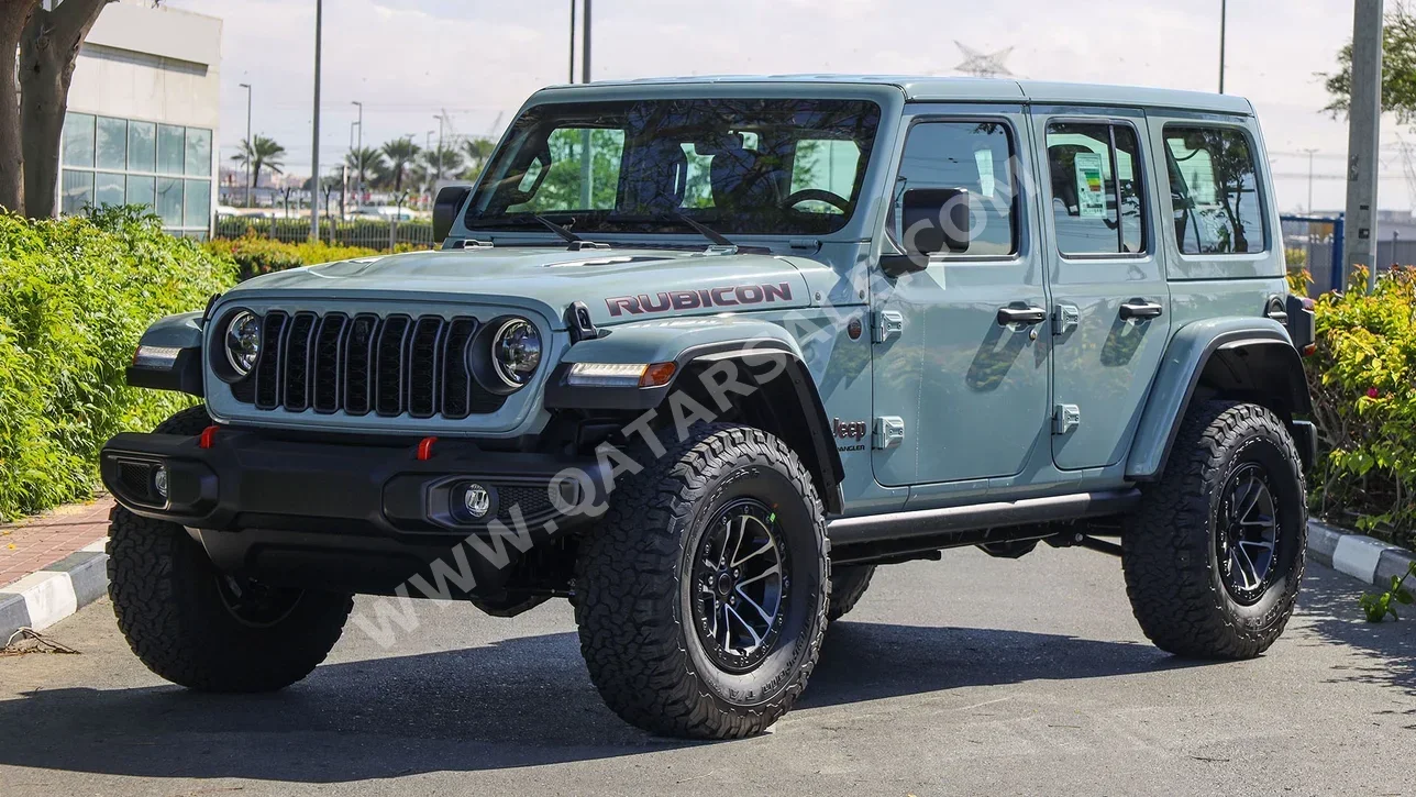 Jeep  Wrangler  Rubicon  2024  Automatic  0 Km  6 Cylinder  Four Wheel Drive (4WD)  SUV  Gray  With Warranty