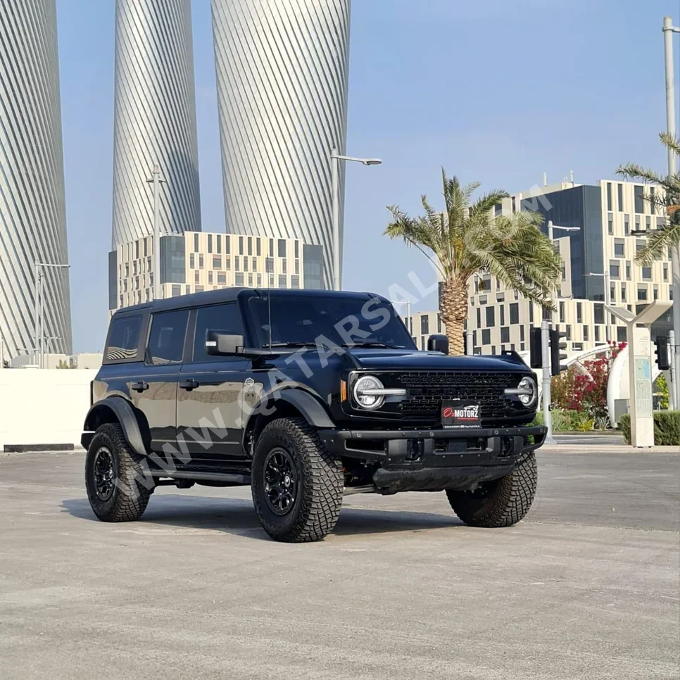 Ford  Bronco  Wild Trak  2023  Automatic  21,000 Km  6 Cylinder  Four Wheel Drive (4WD)  SUV  Black  With Warranty