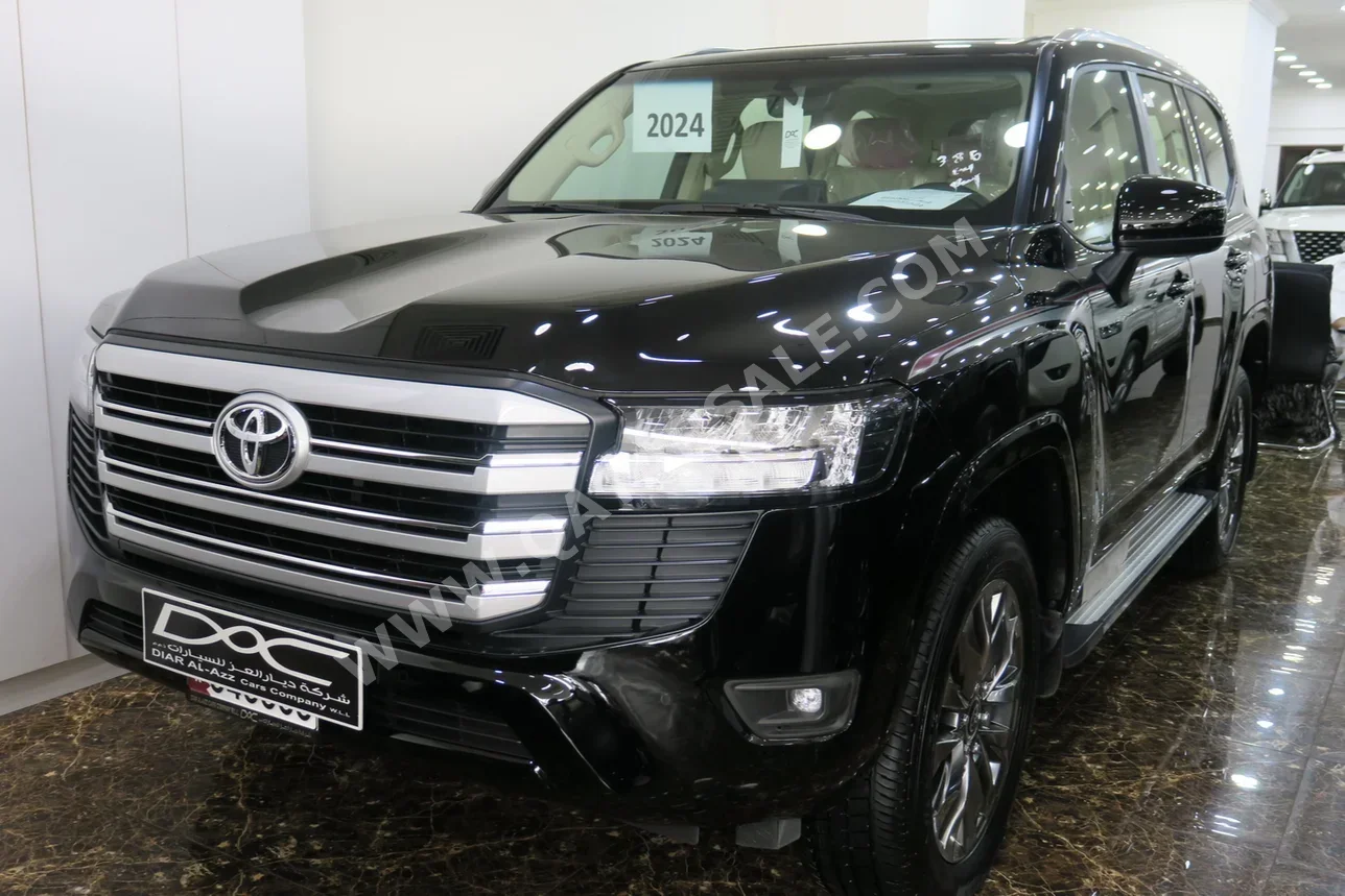 Toyota  Land Cruiser  GXR  2024  Automatic  0 Km  6 Cylinder  Four Wheel Drive (4WD)  SUV  Black  With Warranty