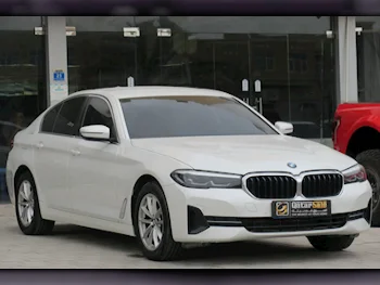  BMW  5-Series  520i  2023  Automatic  50,000 Km  4 Cylinder  Rear Wheel Drive (RWD)  Sedan  White  With Warranty