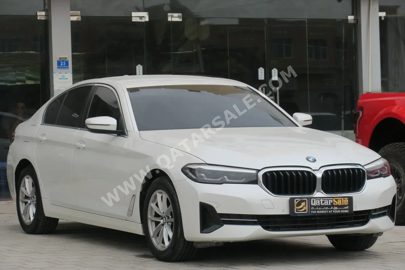  BMW  5-Series  520i  2023  Automatic  50,000 Km  4 Cylinder  Rear Wheel Drive (RWD)  Sedan  White  With Warranty