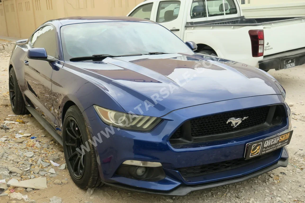 Ford  Mustang  2015  Manual  119,000 Km  4 Cylinder  Rear Wheel Drive (RWD)  Coupe / Sport  Blue