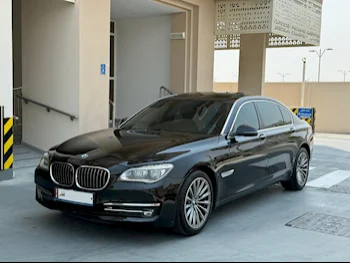 BMW  7-Series  730 Li  2014  Automatic  105,000 Km  6 Cylinder  Rear Wheel Drive (RWD)  Sedan  Black