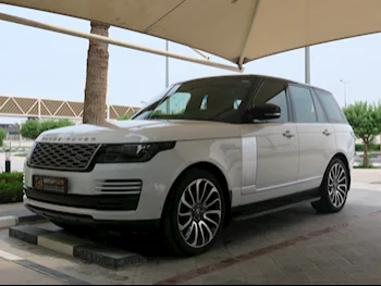 Land Rover  Range Rover  Vogue SE Super charged  2018  Automatic  92,000 Km  8 Cylinder  Four Wheel Drive (4WD)  SUV  White