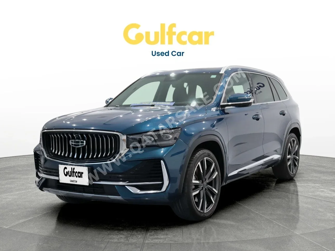 Geely  manjaro  Luxury  2023  Automatic  18,107 Km  4 Cylinder  Four Wheel Drive (4WD)  SUV  Blue  With Warranty