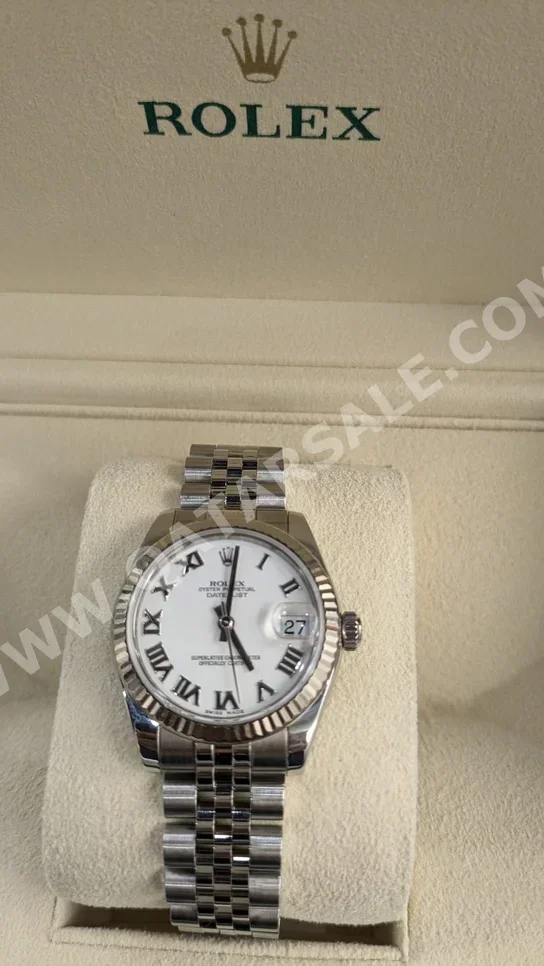 Watches - Rolex  - Analogue Watches  - White  - Women Watches