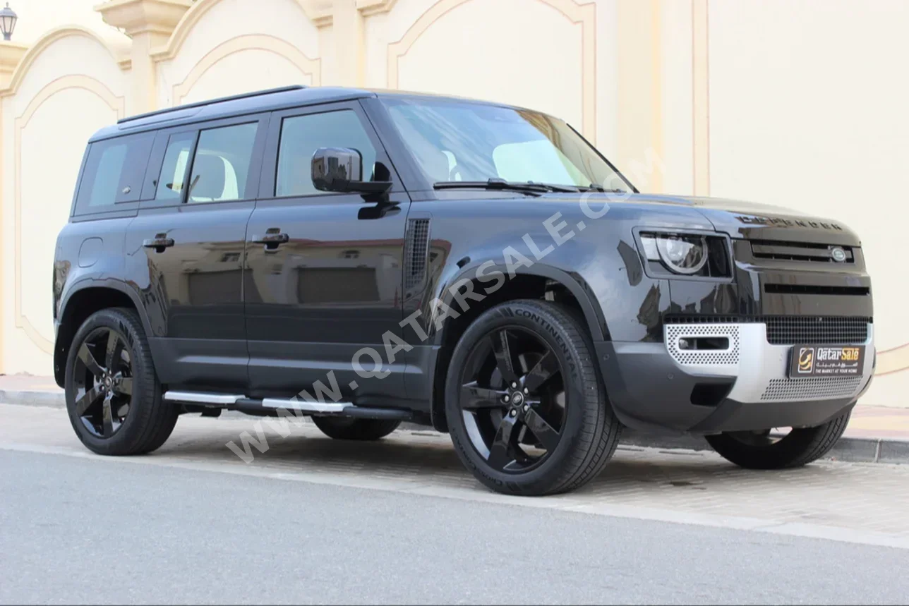 Land Rover  Defender  110 HSE  2023  Automatic  23,000 Km  6 Cylinder  Four Wheel Drive (4WD)  SUV  Black  With Warranty