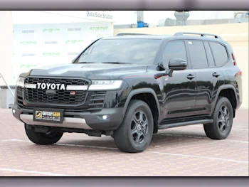 Toyota  Land Cruiser  GR Sport Twin Turbo  2022  Automatic  68,000 Km  6 Cylinder  Four Wheel Drive (4WD)  SUV  Black  With Warranty