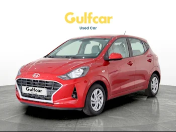 Hyundai  I  10  2023  Automatic  31,189 Km  3 Cylinder  Front Wheel Drive (FWD)  Sedan  Red  With Warranty