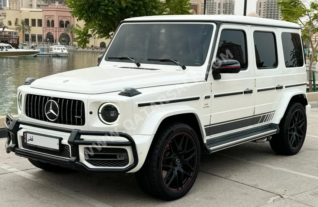 Mercedes-Benz  G-Class  63 AMG  2019  Automatic  63,000 Km  8 Cylinder  Four Wheel Drive (4WD)  SUV  White