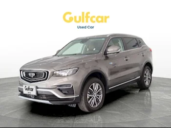 Geely  Azkarra  2023  Automatic  46,090 Km  3 Cylinder  Four Wheel Drive (4WD)  SUV  Gray  With Warranty