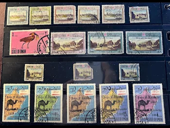 Stamps Asia  Oman  Good Used/Ave Used  1970