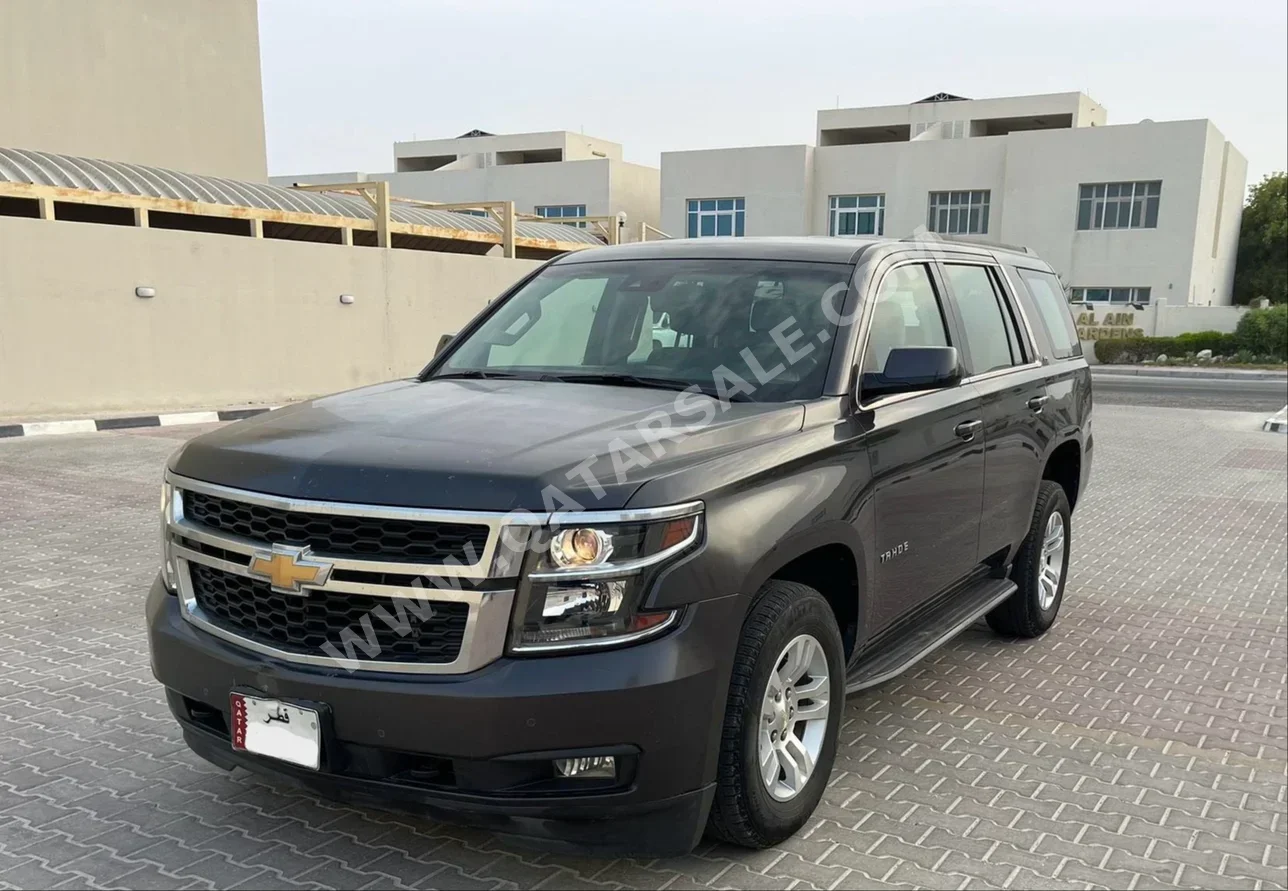 Chevrolet  Tahoe  LT  2016  Automatic  156,000 Km  8 Cylinder  Four Wheel Drive (4WD)  SUV  Gray