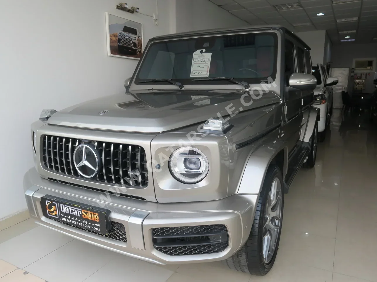 Mercedes-Benz  G-Class  63 AMG  2019  Automatic  56,000 Km  8 Cylinder  Four Wheel Drive (4WD)  SUV  Silver