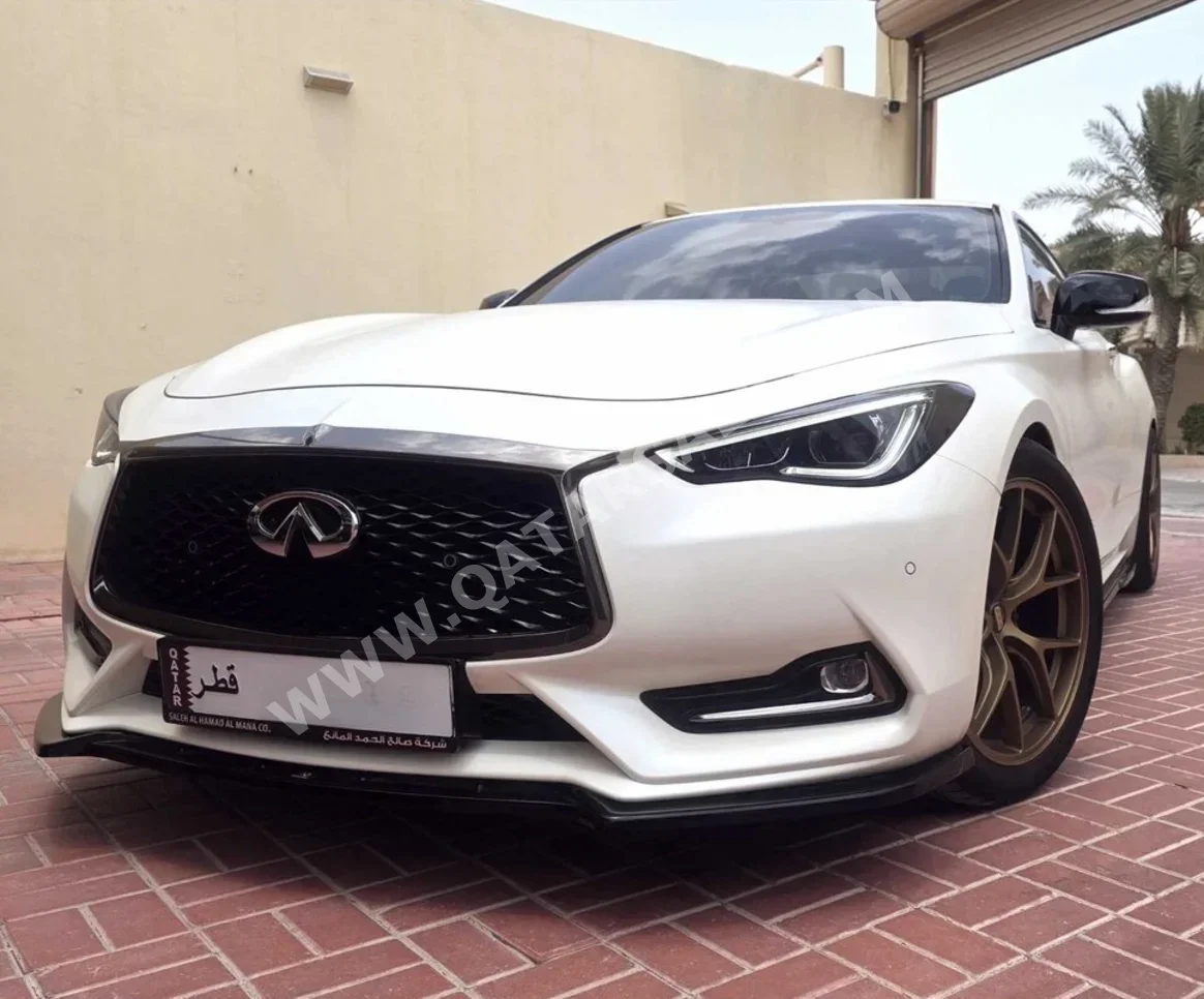 Infiniti  Q  60  2022  Automatic  4,150 Km  6 Cylinder  Rear Wheel Drive (RWD)  Coupe / Sport  White Matte  With Warranty