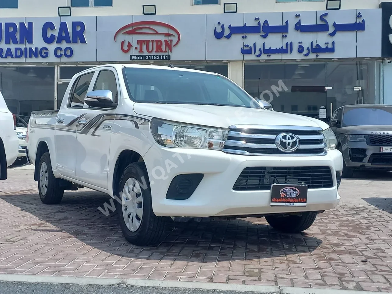 Toyota  Hilux  2017  Manual  157,000 Km  4 Cylinder  Four Wheel Drive (4WD)  Pick Up  White