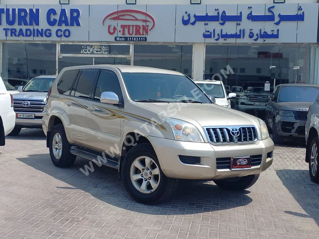 Toyota  Prado  2009  Automatic  98,000 Km  4 Cylinder  Four Wheel Drive (4WD)  SUV  Gold