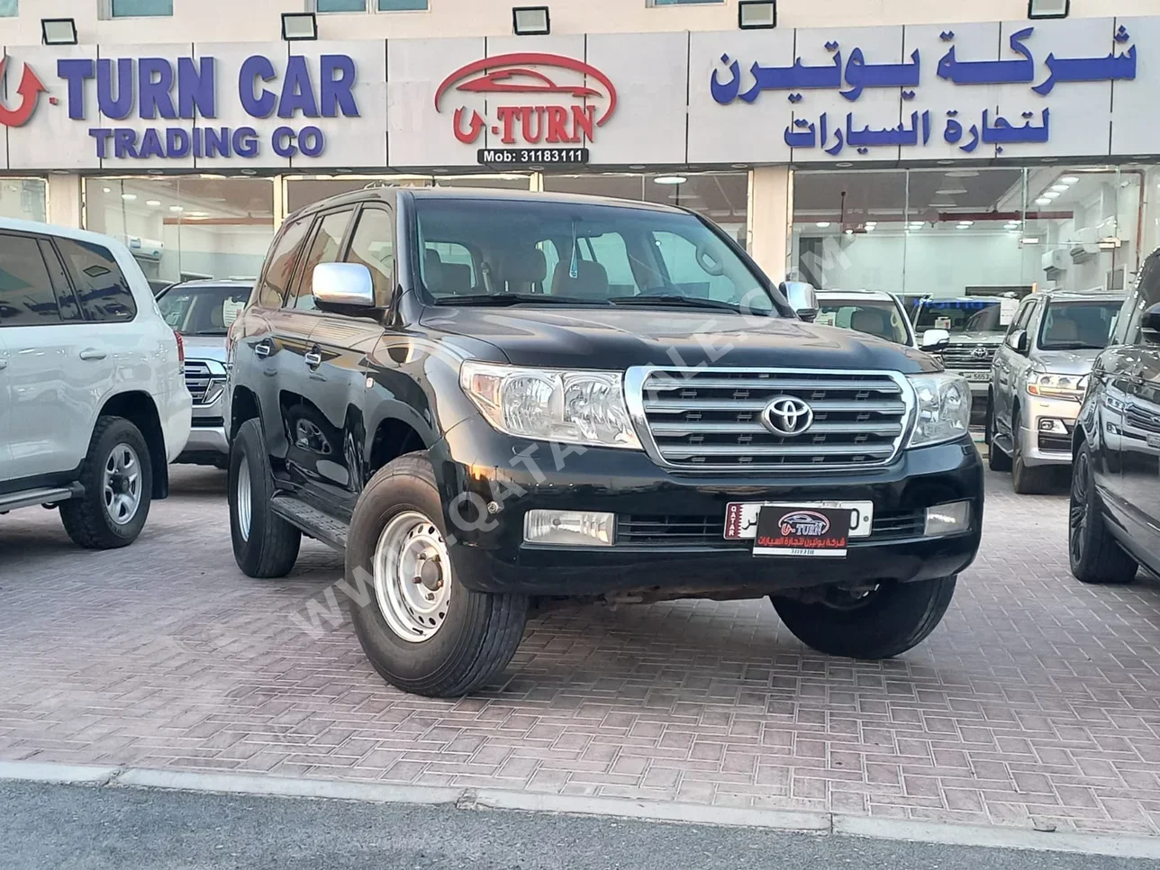 Toyota  Land Cruiser  VXR  2008  Automatic  358,000 Km  8 Cylinder  Four Wheel Drive (4WD)  SUV  Black