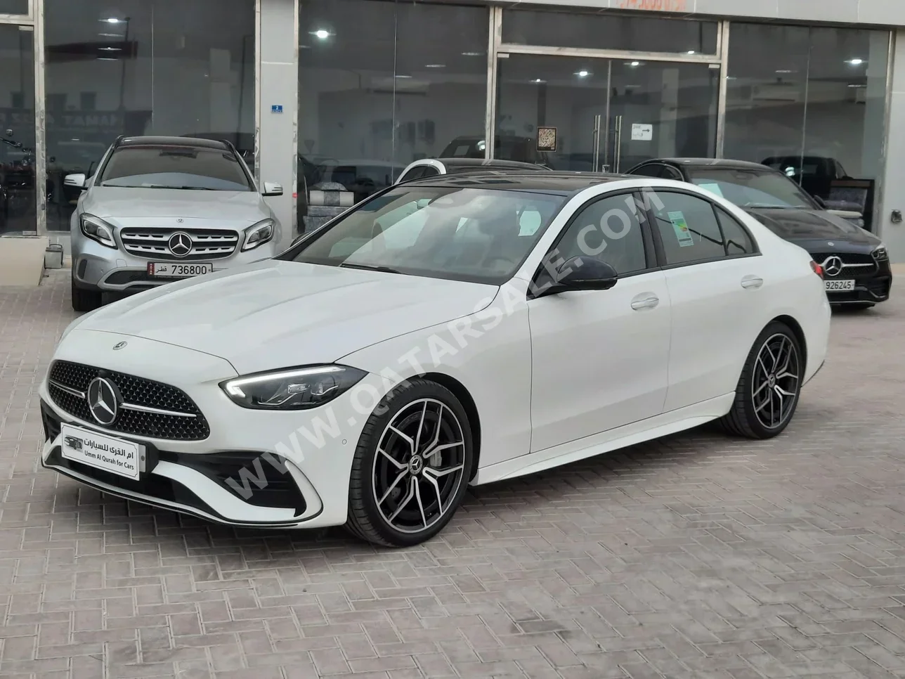 Mercedes-Benz  C-Class  300  2024  Automatic  3,800 Km  4 Cylinder  Rear Wheel Drive (RWD)  Sedan  White  With Warranty