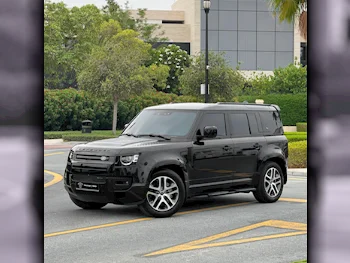 Land Rover  Defender  110 X Dynamic  2023  Automatic  30,000 Km  6 Cylinder  Four Wheel Drive (4WD)  SUV  Black  With Warranty