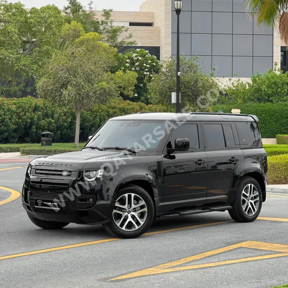 Land Rover  Defender  110 X Dynamic  2023  Automatic  30,000 Km  6 Cylinder  Four Wheel Drive (4WD)  SUV  Black  With Warranty