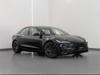 Tesla  Model 3  Performance  2024  Automatic  1,460 Km  0 Cylinder  All Wheel Drive (AWD)   Black  With Warranty