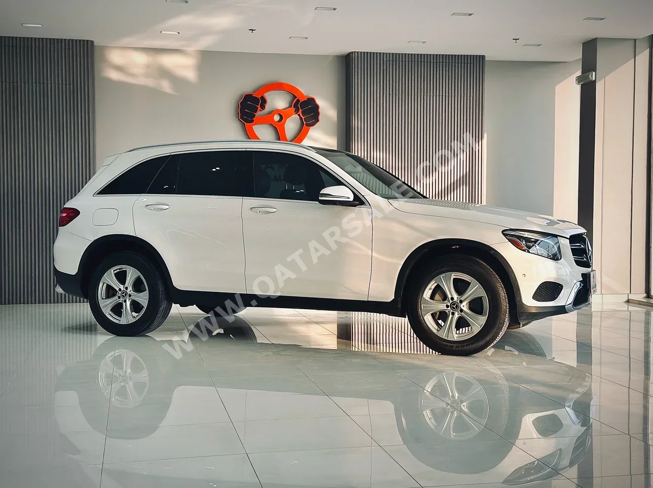 Mercedes-Benz  GLC  300  2018  Automatic  104,000 Km  4 Cylinder  Four Wheel Drive (4WD)  SUV  White