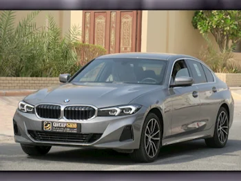 BMW  3-Series  320i  2023  Automatic  24,000 Km  4 Cylinder  Rear Wheel Drive (RWD)  Sedan  Gray  With Warranty