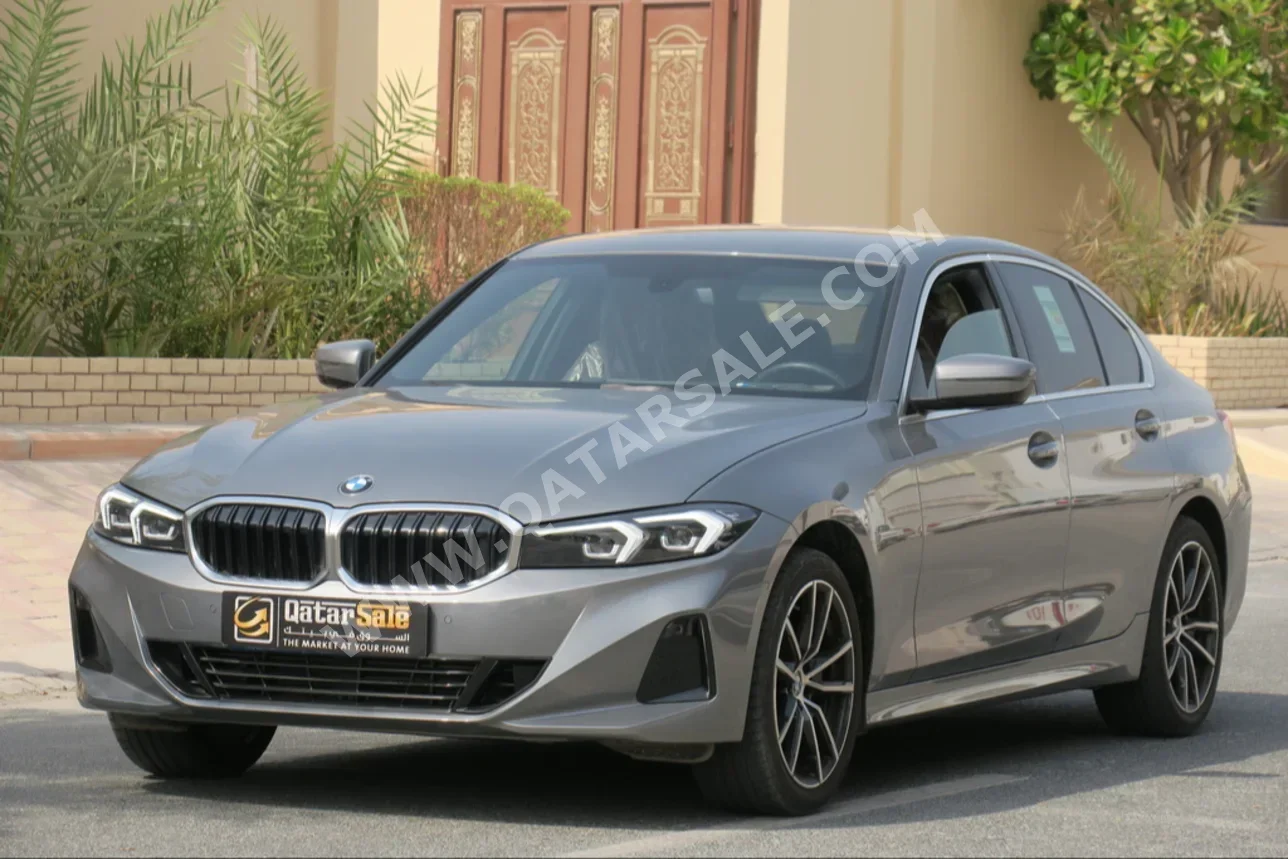 BMW  3-Series  320i  2023  Automatic  24,000 Km  4 Cylinder  Rear Wheel Drive (RWD)  Sedan  Gray  With Warranty