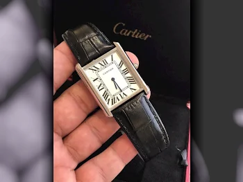 Watches - Cartier  - Quartz Watch  - Black  - Unisex Watches