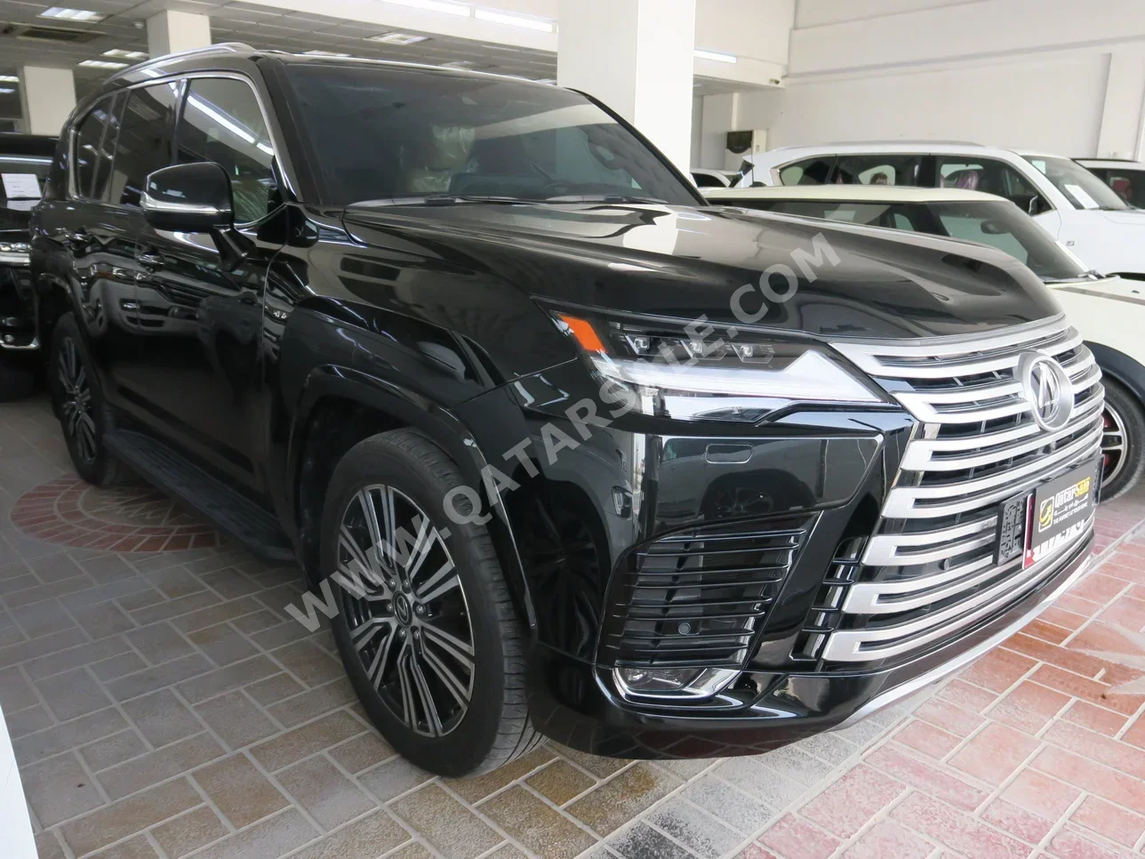 Lexus  LX  600 Luxury  2024  Automatic  18,000 Km  6 Cylinder  Four Wheel Drive (4WD)  SUV  Black  With Warranty