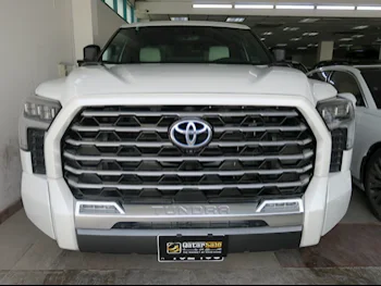 Toyota  Tundra  2023  Automatic  0 Km  6 Cylinder  Four Wheel Drive (4WD)  Pick Up  White