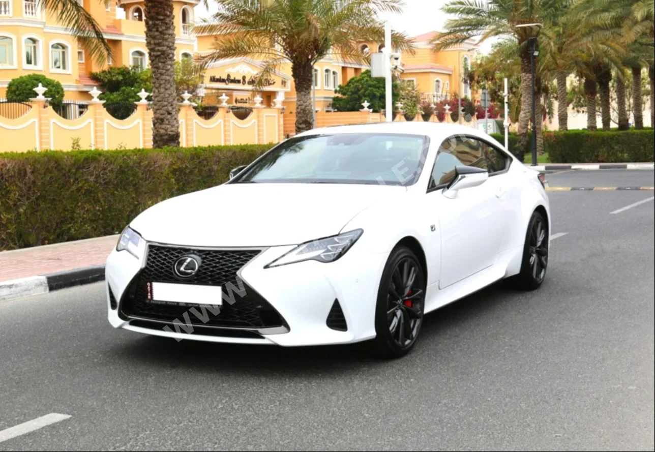 Lexus  RC 350  6 Cylinder  Sport / Coupe  White  2024