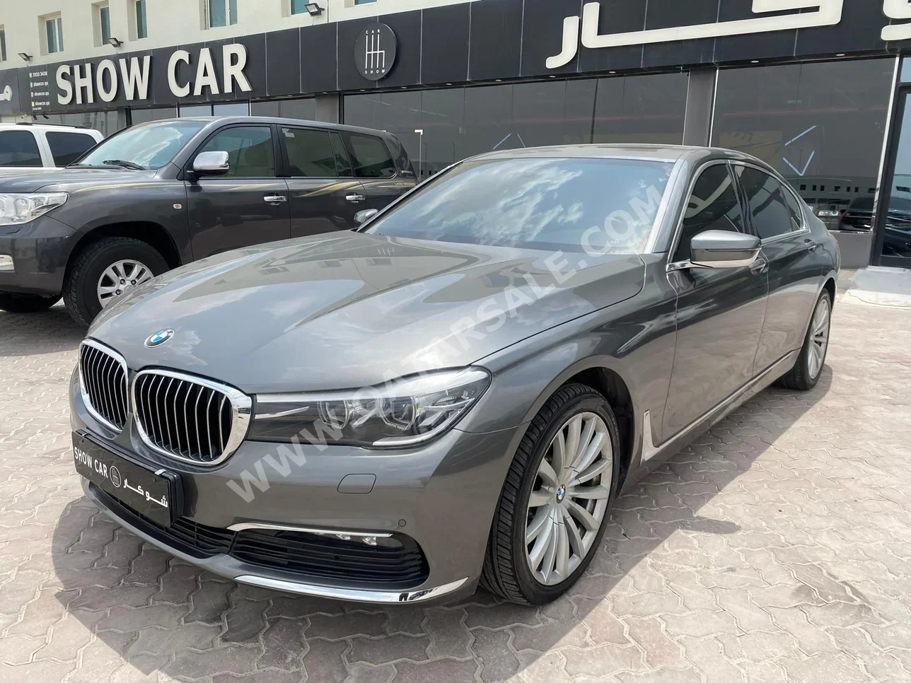 BMW  7-Series  730 Li  2018  Automatic  48,000 Km  6 Cylinder  Rear Wheel Drive (RWD)  Sedan  Gray