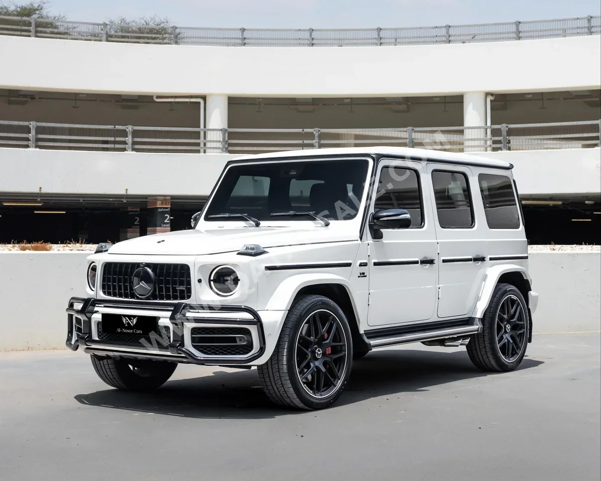 Mercedes-Benz  G-Class  63 AMG  2020  Automatic  81,000 Km  8 Cylinder  Four Wheel Drive (4WD)  SUV  White