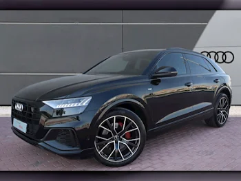 Audi  Q8  S-Line  2022  Automatic  15,000 Km  6 Cylinder  All Wheel Drive (AWD)  SUV  Black  With Warranty