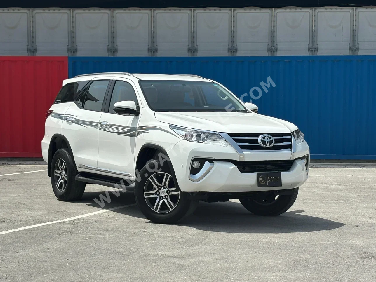 Toyota  Fortuner  TRD  2019  Automatic  86,600 Km  6 Cylinder  Four Wheel Drive (4WD)  SUV  White