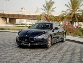 Maserati  Quattroporte  Q4  2015  Automatic  129,000 Km  6 Cylinder  Rear Wheel Drive (RWD)  Sedan  Blue