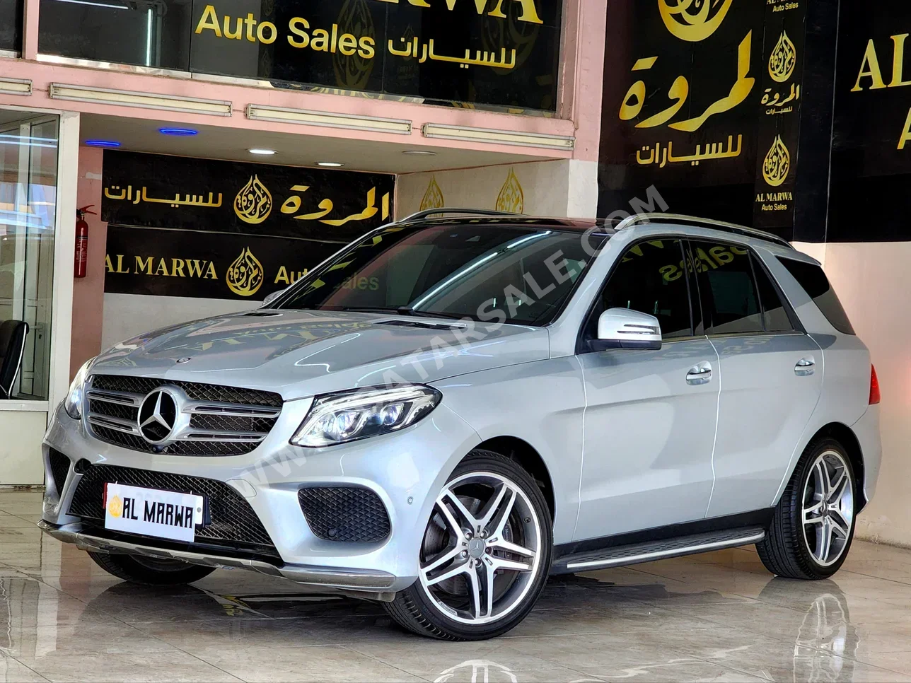 Mercedes-Benz  GLE  400  2016  Automatic  63,000 Km  6 Cylinder  Four Wheel Drive (4WD)  SUV  Sky Blue