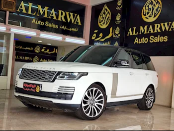  Land Rover  Range Rover  Vogue SE Super charged  2019  Automatic  25,000 Km  8 Cylinder  Four Wheel Drive (4WD)  SUV  White  With Warranty