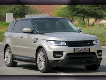 Land Rover  Range Rover  Sport Super charged  2015  Automatic  147,000 Km  6 Cylinder  Four Wheel Drive (4WD)  SUV  Gold