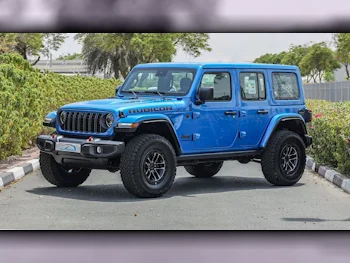 Jeep  Wrangler  Rubicon  2024  Automatic  0 Km  6 Cylinder  Four Wheel Drive (4WD)  SUV  Blue  With Warranty