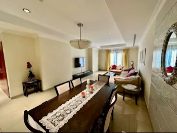 2 Bedrooms  Apartment  For Rent  in Doha -  The Pearl  Fully Furnished