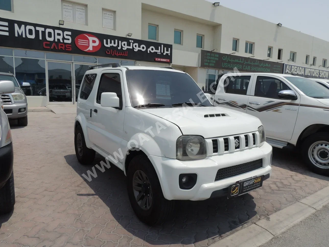 Suzuki  Jimny  2015  Automatic  201,500 Km  4 Cylinder  Four Wheel Drive (4WD)  SUV  White