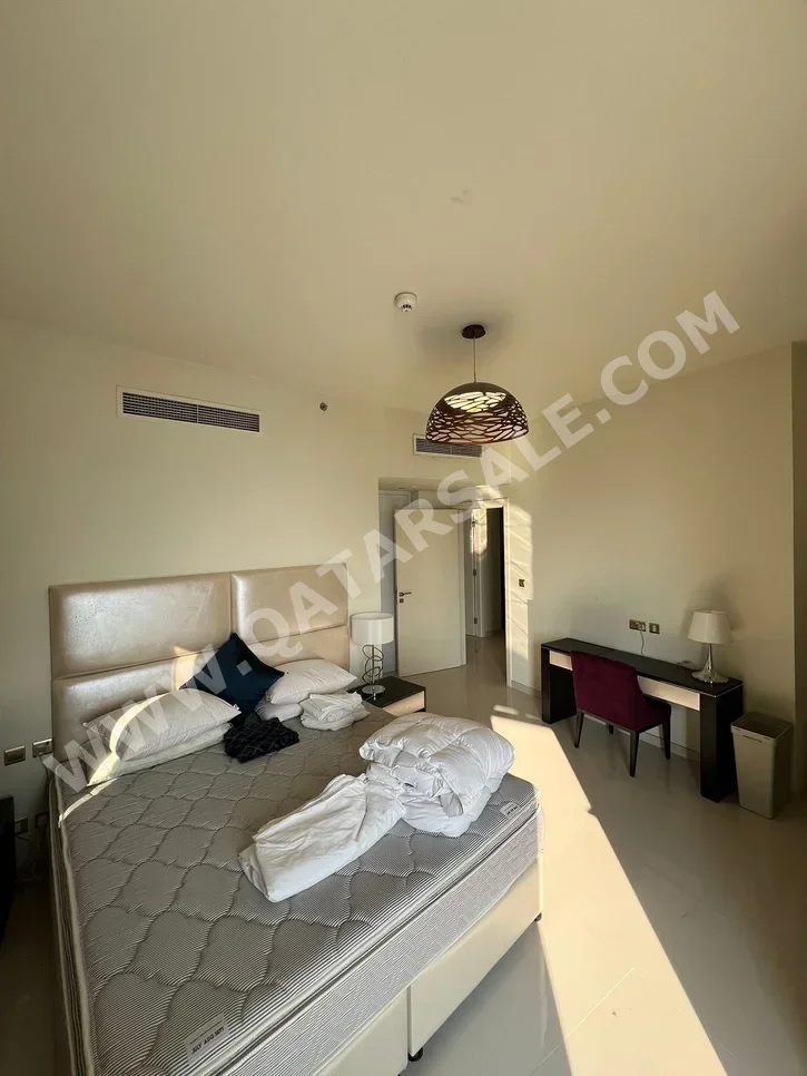 2 Bedrooms  Apartment  For Rent  in Lusail  Fully Furnished