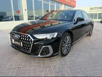 Audi  A8  L  2023  Automatic  22,000 Km  6 Cylinder  All Wheel Drive (AWD)  Sedan  Black  With Warranty